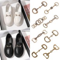 1PC Alloy Shoes Buckles Fashion Special Metal Shoe Chain Belt Buckle for DIY Shoes Bag Garment Hardware Decoration Accessories