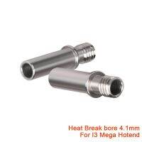 【HOT】 Mongo MALL ชิ้นส่วนเครื่องพิมพ์3D Heat Break Bore 4.1Mm All Metal Throat For ANYCUBIC I3 Mega S Upgrade V5 J-Head Hotend Kit Heat Block 7.5x26mm