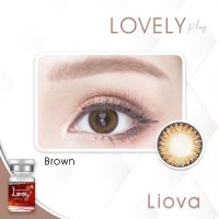 คอนแทคเลนส์ Lovely lens รุ่น Liova (สีน้ำตาล) ขนาด14.5