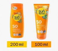 ครีมกันแดดจากเยอรมัน ใช้ได้ทั้งผิวหน้าและผิวกาย SUN DANCE Sonnenmilch LSF 50, 100 - 200 ml