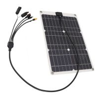 ☼ Solar Charger Monocrystalline Silicon Solar Charger Panel 18V Output High Efficiency for Outdoor