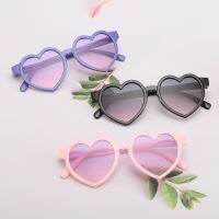 ﹊卐∏ Children Cartoon Love Heart Shaped Kids Sunglasses Uv400 Protection Vintage Unisex Eyewear Fashion Cute Sweet Sun Glasses