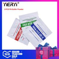 Yieryi PH BUFFER Powder วัดโซลูชันการสอบเทียบ 4.01/6.86/9.18 จุดสอบเทียบสำหรับ PH Test Meter