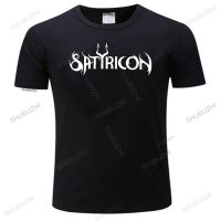 Fashion brand t-shirt mens loose style tees funny t shirt men novelty tshirt Satyricon Logo T-shirt many color tops tee shirt