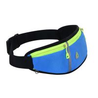 ♨○ Women Men Adjustable Strap For Mobile Phone Outdoor Fitness Elastic Foldable Waterproof Zipper Travel Running Belt Gym Waist Bag