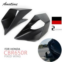 CBR650R 650R CBR 2019-2023 Fai Winglets ครีบแผ่นครอบรถจักรยานยนต์ผ้าคลุมห้องเครื่อง Wind Fai Winglets สำหรับ Honda CBR650