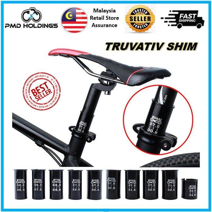 Seatpost Adapter Shim Seat Post Tube Adapter Size Convert Bushing 25.4