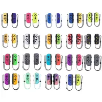 【ซินซู?Joycon สวิตช์จอยสติ๊กบลูทูธที่ถือเกมซ้ายและขวาเข้ากันได้กับรีโมตและรีโมตเกมแพดไร้สายพร้อมกับเชือกคล้องมือ