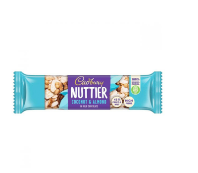 👉HOT Items👉 Nuttier Coconut &amp; Almond In Milk Chocolate Cadbury 🎀 40g