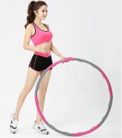 (คละสี) ฮูล่าฮูป แบบลูกคลื่น ลดหน้าท้อง น้ำหนักเบาพิเศษ Premium Hula Hoop โฟมแบบถอดประกอบได้