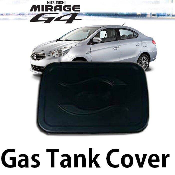 Gas tank Cover (Matte Black) for Mitsubishi Mirage G4 Sedan Lazada PH