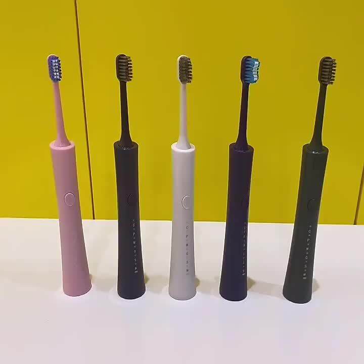 Sonic Electric Toothbrush Timer Brush IPX7 Waterproof 6 Modes USB