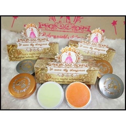 ครีมพีออร่าไนท์-p-aura-night-whitening-1-ชุด