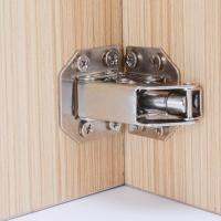 【CW】 Inset Small Hinge Soft Close Damper Cabinet Cupboard Door Hinges Buffering V9M4