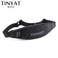 TINYAT แฟชั่นเอวแพ็คกระเป๋าเข็มขัด Fanny Packs สำหรับผู้หญิงผู้ชายสำหรับออกกำลังกายกลางแจ้งเดินทางสบายๆวิ่งเดินป่า Cycling