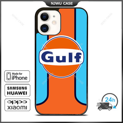 Gulf Oil Motor Phone Case for iPhone 14 Pro Max / iPhone 13 Pro Max / iPhone 12 Pro Max / XS Max / Samsung Galaxy Note 10 Plus / S22 Ultra / S21 Plus Anti-fall Protective Case Cover
