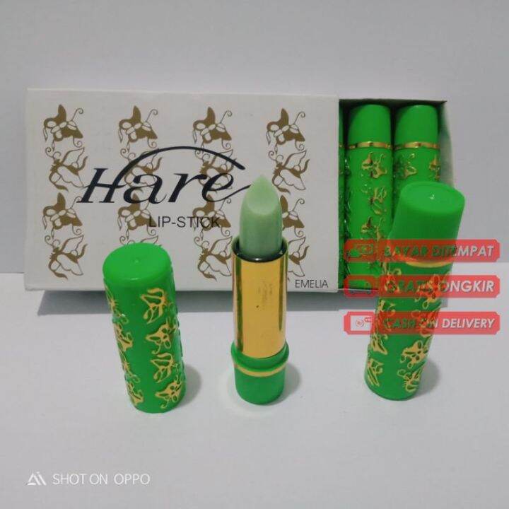 ECER LIPSTIK HARE ARAB LIPSTICK HARE HIJAU Lazada Indonesia