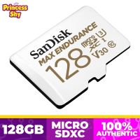 SanDisk 128GB Max Endurance Micro SDXC V30 U3สำหรับกล้องวงจรปิด Dashcam SDSQQVR-128G