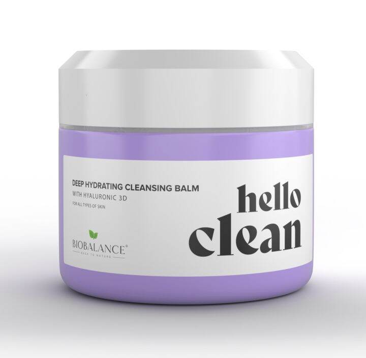 Biobalance Hello Clean Deep Hydrating Cleansing Balm with Hyaluronic 3D