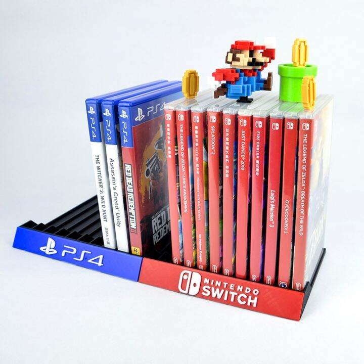 3D Print Console Game Storage Rack CD Holder For NS Switch Ps4 Ps5 ...