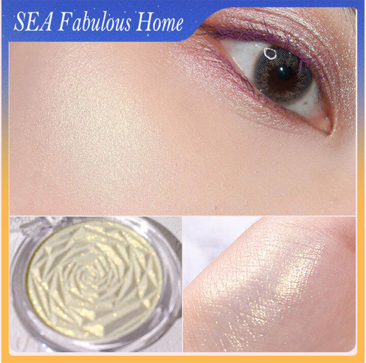 6 Color Highlighter Powder Bronzers Glitter Palette Contour Glow