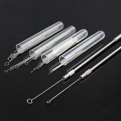 Nickel plated pure copper inoculating rod / wire / nichrome wire / ring / needle 10pcs