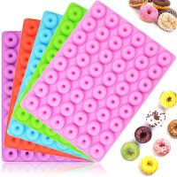 【CW】 48 Hole Mini Cake Silicone Donuts Molds Non Stick Bagel Pan Pastry Chocolate Muffins Doughnut Maker Kitchen Accessories Tool