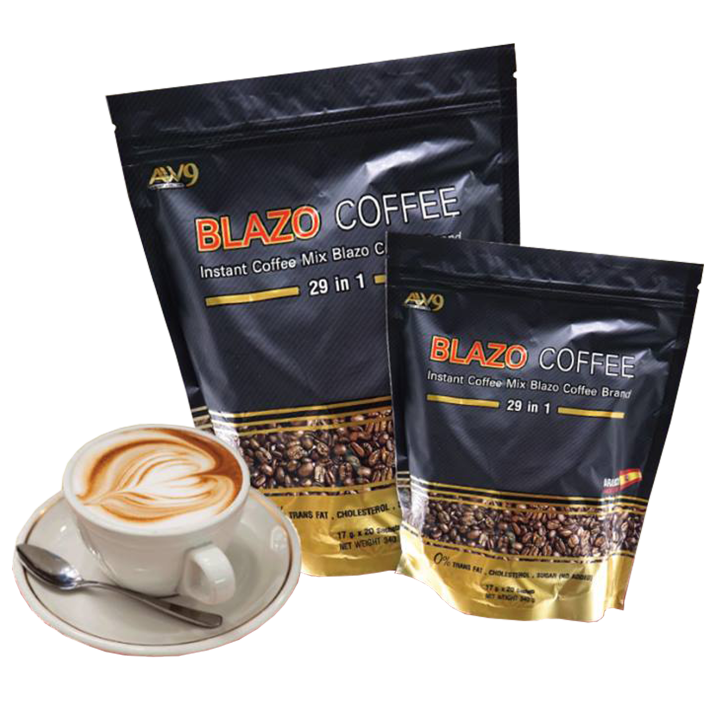 2ห่อ-กาแฟ-blazo-coffee-2-ห่อ-เบลโซ่-คอฟฟี่-เบลโซ-29-in-1-กาแฟเพื่อสุขภาพ-กาแฟลดน้ำหนัก-396บาท