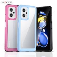 [Phone case]อะคริลิพื้นที่กรณีโทรศัพท์สำหรับ Xiaomi Poco X4 GT ใสปกแข็งสำหรับ POCO X4 M4 Pro F4 M3ลูกอมสีกันกระแทกกรณี