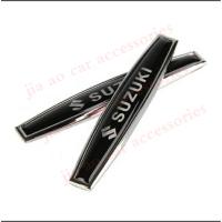 Upgrade 2Pcs SUZUKI Auto Car Body Emblem Badge Decal Sticker for Sx4 Swift liana Vitara