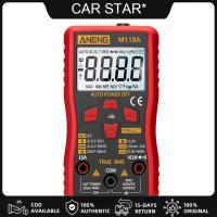 [COD Available] ANENG M118A Digital Multimeter True RMS AC/DC Voltage Current Meter NCV Tester