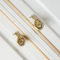 Pure Copper Creative Wardrobe Jewelry Box Knobs Pulls Tea Caddy American Solid Brass Drawer Cabinet Door Handle Decor Hardware