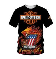 T SHIRT -  HOT Harley-Davidson 3D T-Shirt Unisex,xzx180305  3D T-Shirt All Over Printed 24