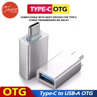 8# Type-C OTG USB Caravan Crew USB 3.0 ถูกและดี ส่งไว แพ็คเกจสวย มีประกัน ใช้ไม่ได้คืนเงินทุกกรณี Metal USB-C Type C Male to USB Female OTG Sync Charging Adapter Connector