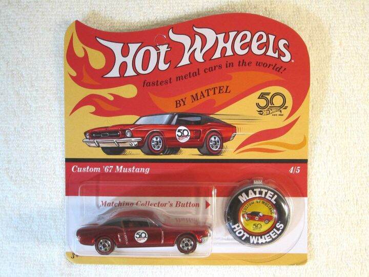 hot-wheels-1-64แมลงปีกแข็ง-vw-camaro-mustang-hemi-ป้าย-cintura-เส้นสีแดงความคิดถึงฉบับที่ส่งมา2018-50th-ครบรอบ