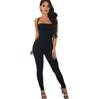 2021Women Sexy Rompers Bandage Backless Jumpsuits Tights Female Jumpsuits For Women Clubwear Overalls Playsuit One Piece Bodysuit