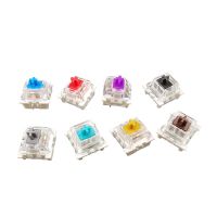 【CW】✈  10Pcs 3 Pin Clicky Tactile Black/Blue/Silver/Brown/Red/Yellow/Purple Game Mechanical Switches