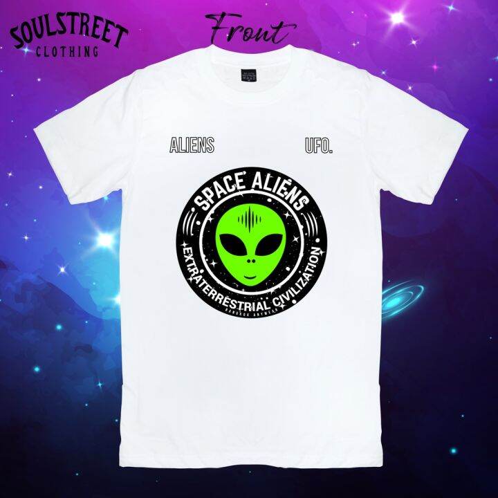 dsl001-เสื้อผู้ชายเท่ๆ-เสื้อผู้ชายวัยรุ่น-เสื้อยืด-soulstreet-clothing-ลาย-space-alien-ขนาด-m-4xl-เสื้อยืดผู้ชาย-เสื้อยืดราคาถูก