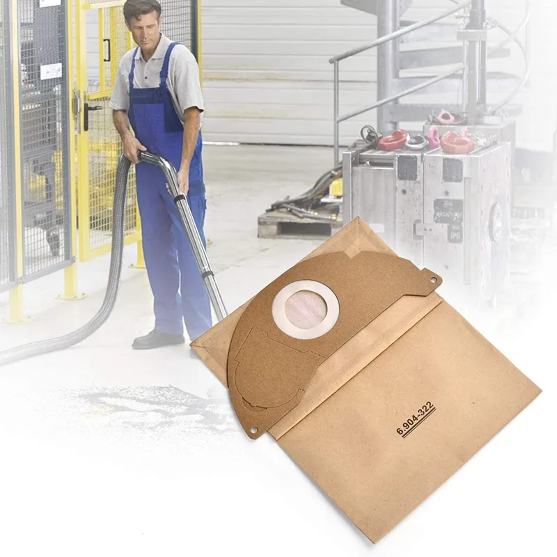 Vacuum Cleaner Paper Dust Bag for Karcher WD2.250 6.904-322 WD2200 A2004  A2054 A2024 WD2 | Lazada Singapore