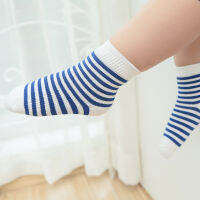 【cw】 Hardcover Fine Gifts Boneless Sewing Head Foreign Trade Pack of Three Pairs Cotton High-Grade Babys Socks Cute Soft Kids Socks ！