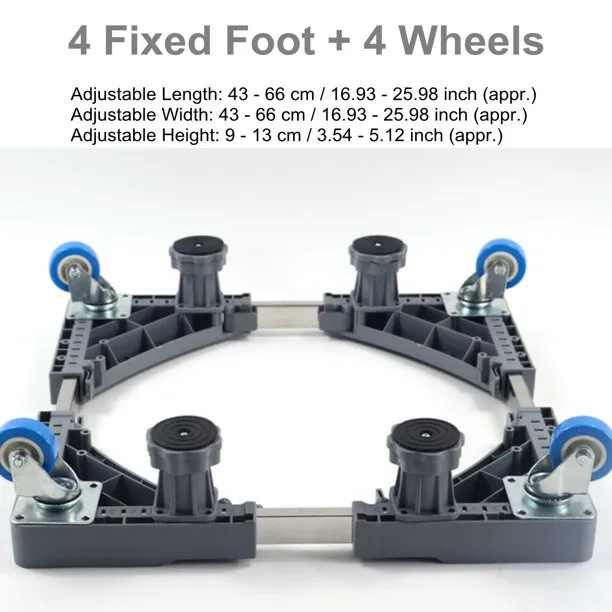 Universal Patungan ng Ref 8 Legs 8 Wheels Trolley Base Movable Type ...