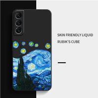 Art Van Gogh Oil Painting case For Samsung S23 S22 S21 S20FE S20 Note10 A20 A30 A40 A50 A70 A21 A31 A41 A51 A32 M53 Cover Drawing Painting Supplies