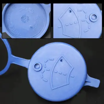2/1pcs Blue Car Windshield Washer Fluid Reservoir Tank Bottle
