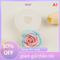 ?【HOT SALE】MUXI แม่พิมพ์ตกแต่งขนมเค้กฟองดองทำด้วยมือทำจากซิลิโคนแบบ DIY จี้รูปดอกกุหลาบดอกคามิเลียทำมือ