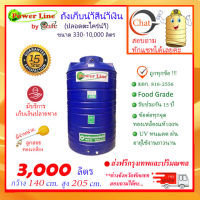 Power Line by SAFE-3000 / ถังเก็บน้ำสีน้ำเงิน 3000 ลิตร ส่งฟรีกรุงเทพปริมณฑล