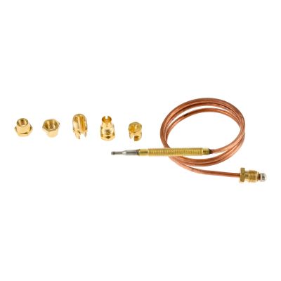 5pcs/kit Universal Gas Thermocouple Valve with Five Fixed Parts 60/90/150cm Gas Appliance for Oven Cooker Hot Water Boiler Grill