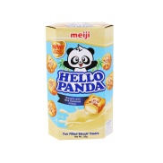 Bánh Gấu Hello Panda Nhân Kem Sữa Meiji Hộp 50g