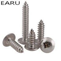 304สแตนเลสขนาดใหญ่แบนรอบ Truss Pan Head Self Tapping Phillips Cross สกรู Bolt M3 * 681012162025303540