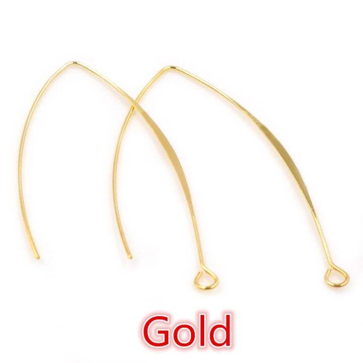 yf-20pcs-gold-rhodium-28-55mm-french-v-shaped-earring-hooks-findings-ear-wire-settings-base-jewelry-making