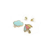 ต่างหูร่ม-เมฆฝน (Umbrella-Rainy Earring)